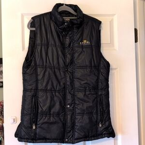 Black Quilted Puffer Vest